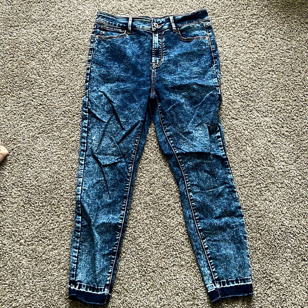 Guess acid wash jeans